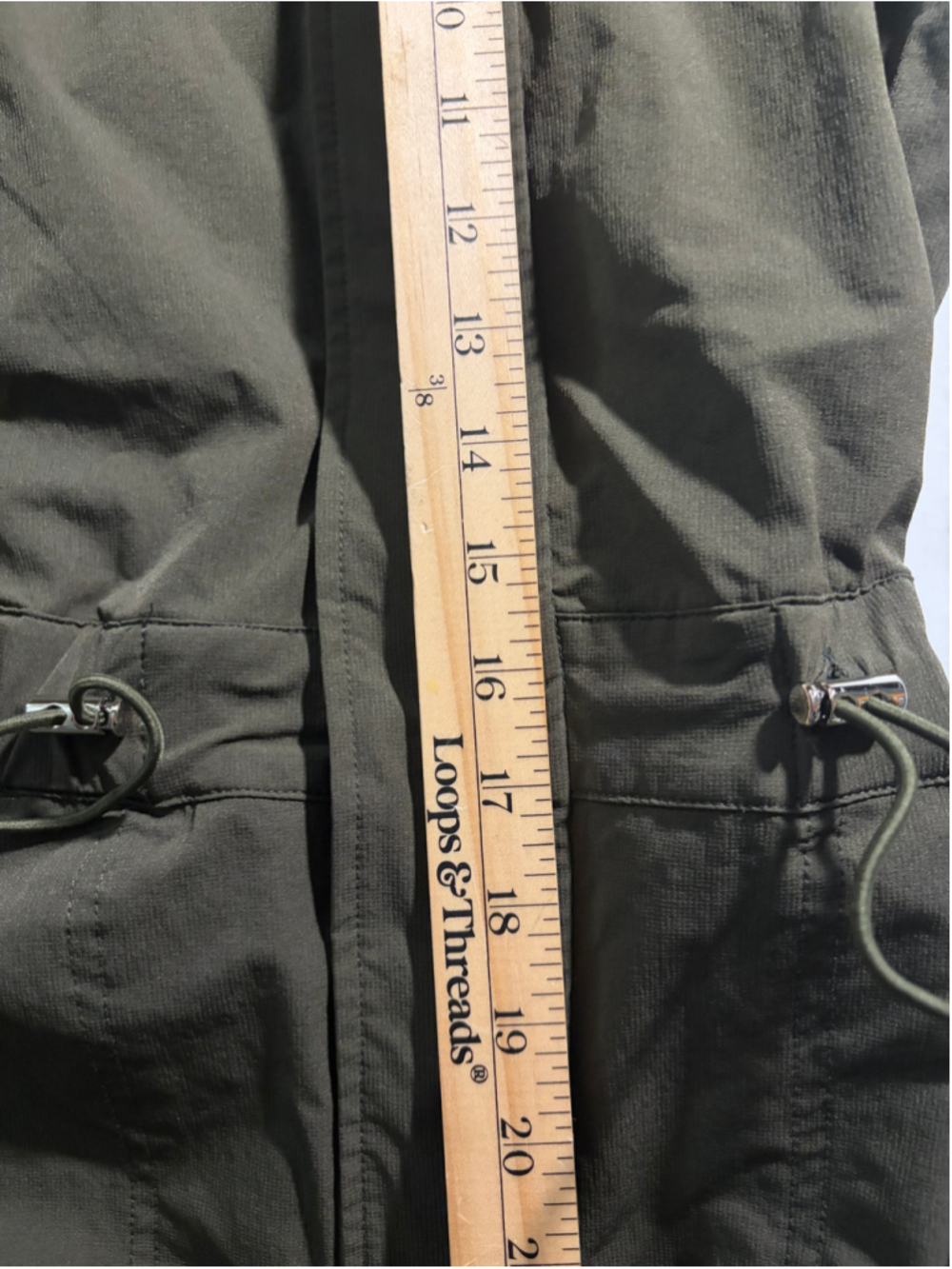 VBRT Vibrant MIU Olive Green Utility Cargo Jumpsuit Womens S Military Y2K
287 - Picture 3 of 12